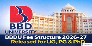 Babu Banarasi Das University Lucknow Fee Structure 2026-27 Released; Check Course-Wise Fees Here